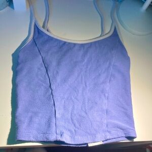Urban Outfitters BDG Blue & White Tank